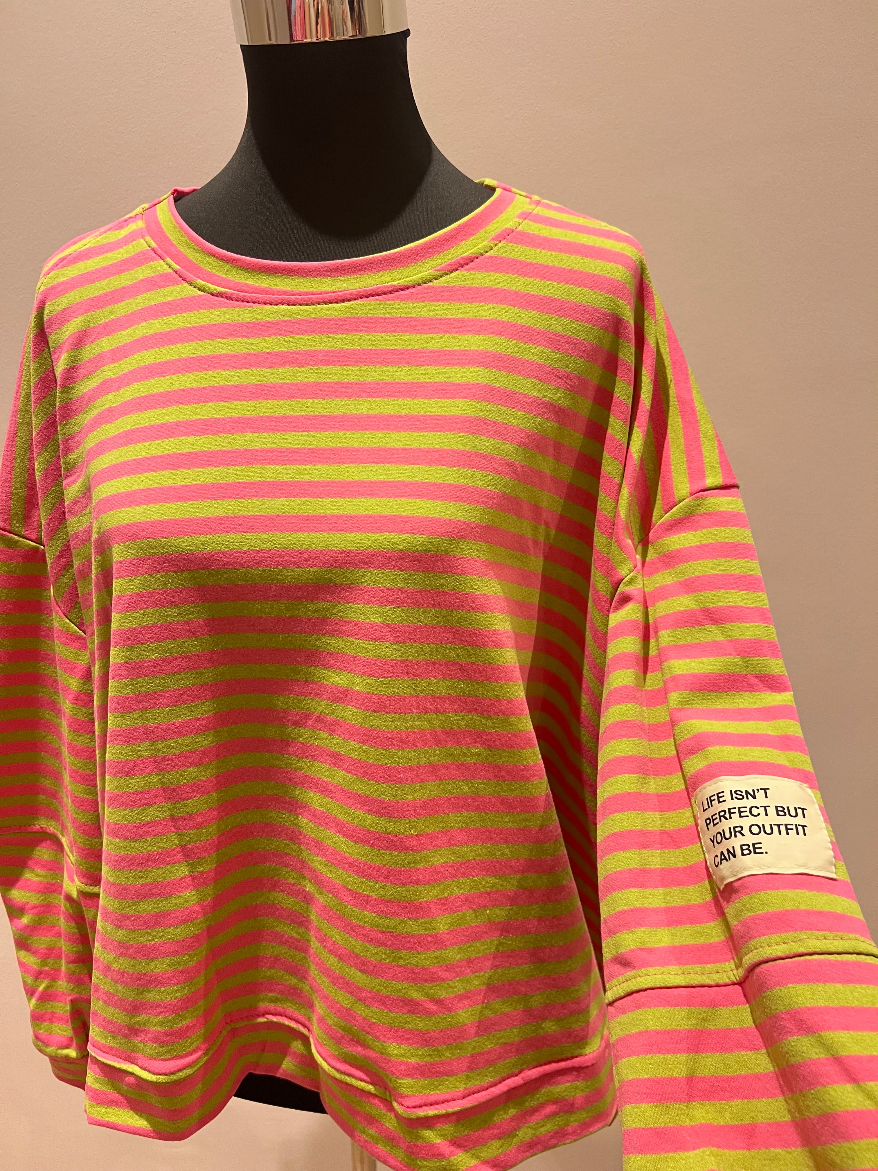 Langarmshirt „Life isn‘t Perfect…“