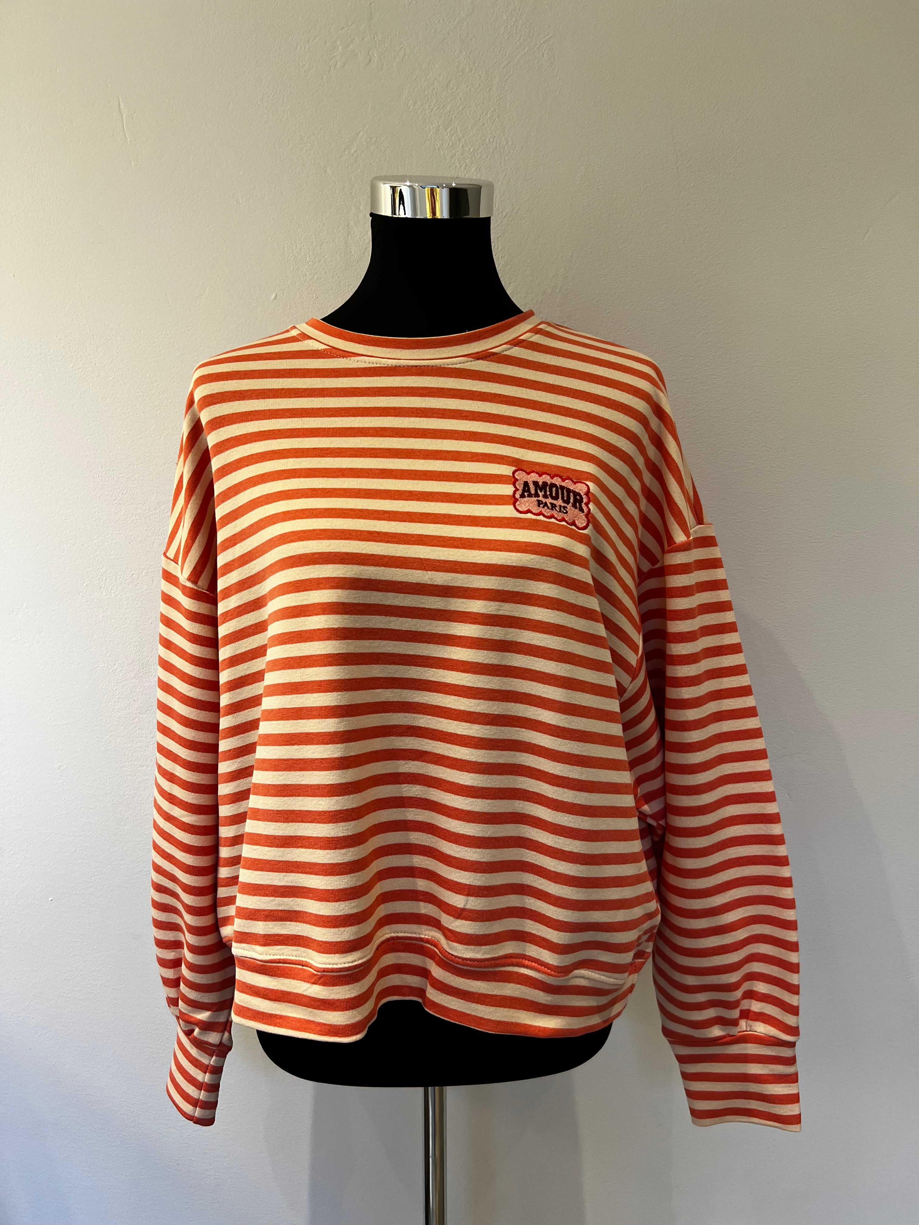 Langarmshirt „Amour Paris“