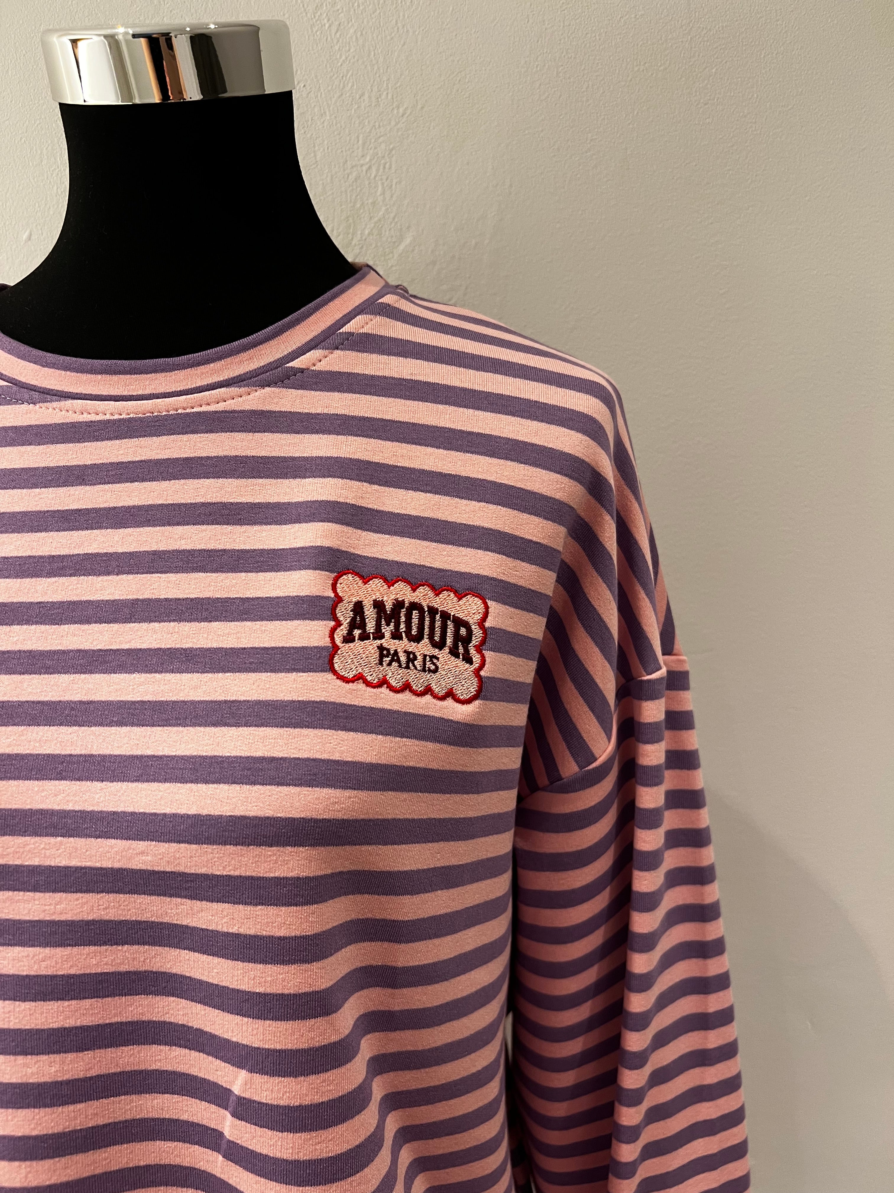 Langarmshirt „Amour Paris“