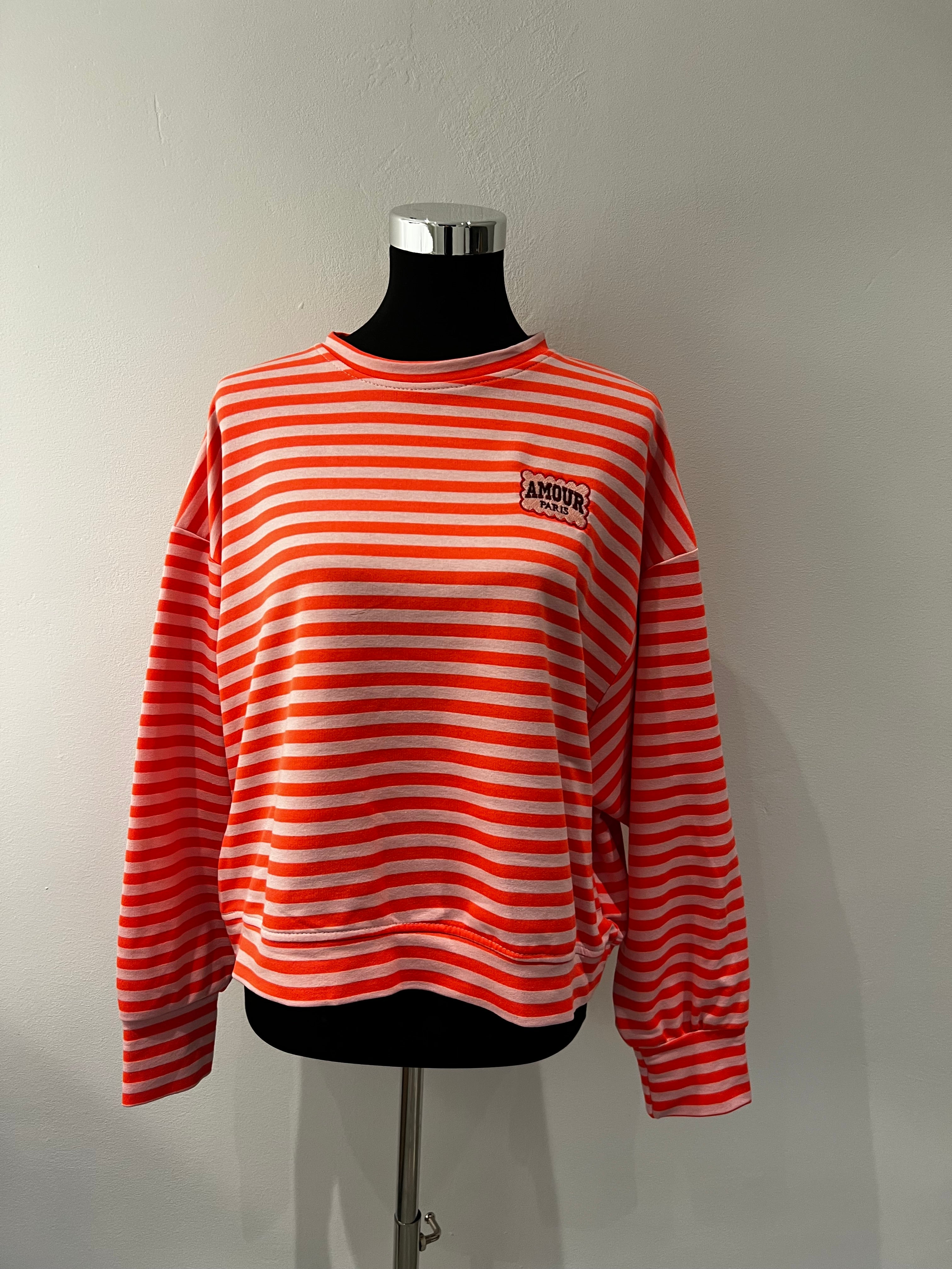 Langarmshirt „Amour Paris“