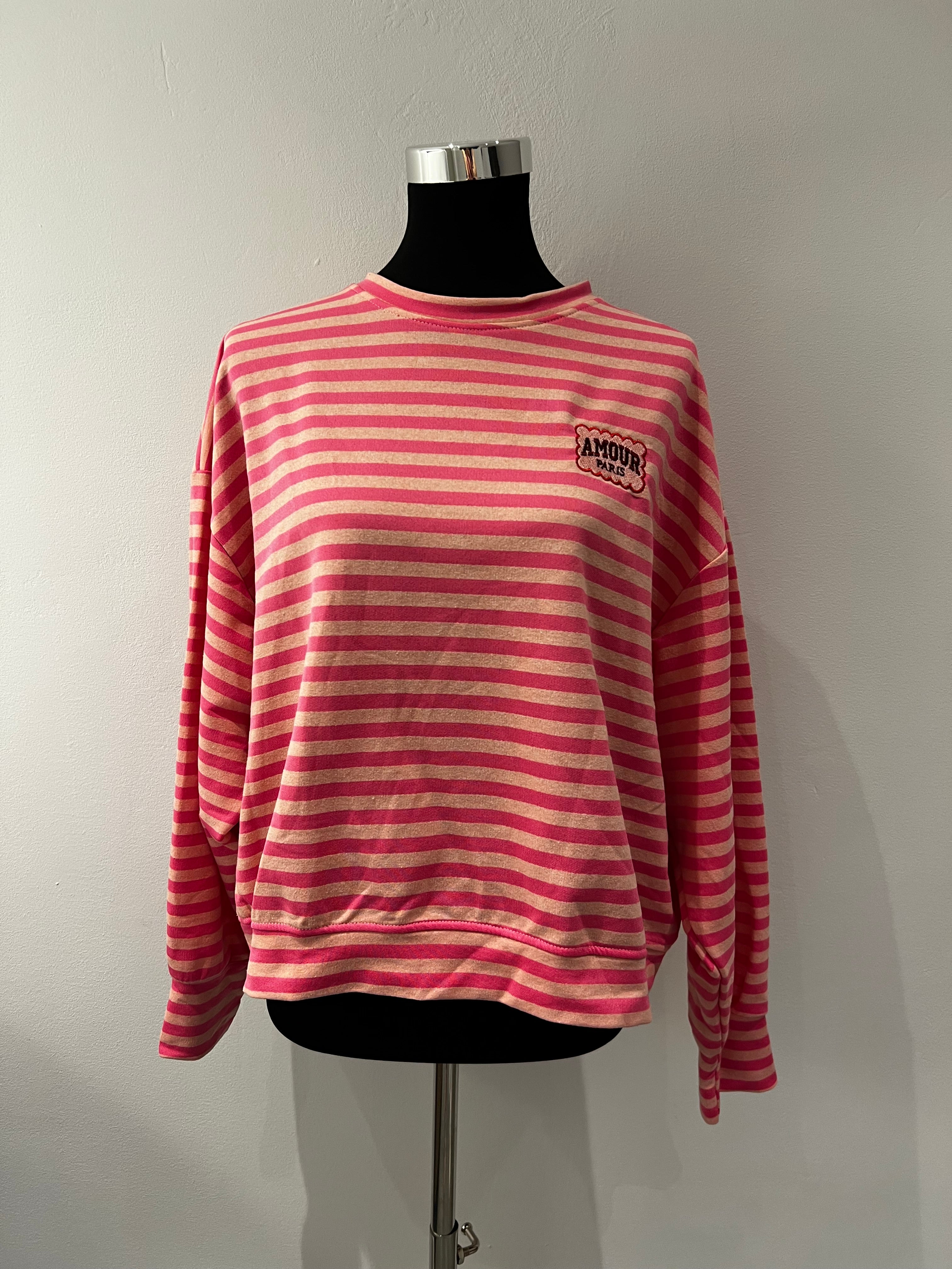 Langarmshirt „Amour Paris“