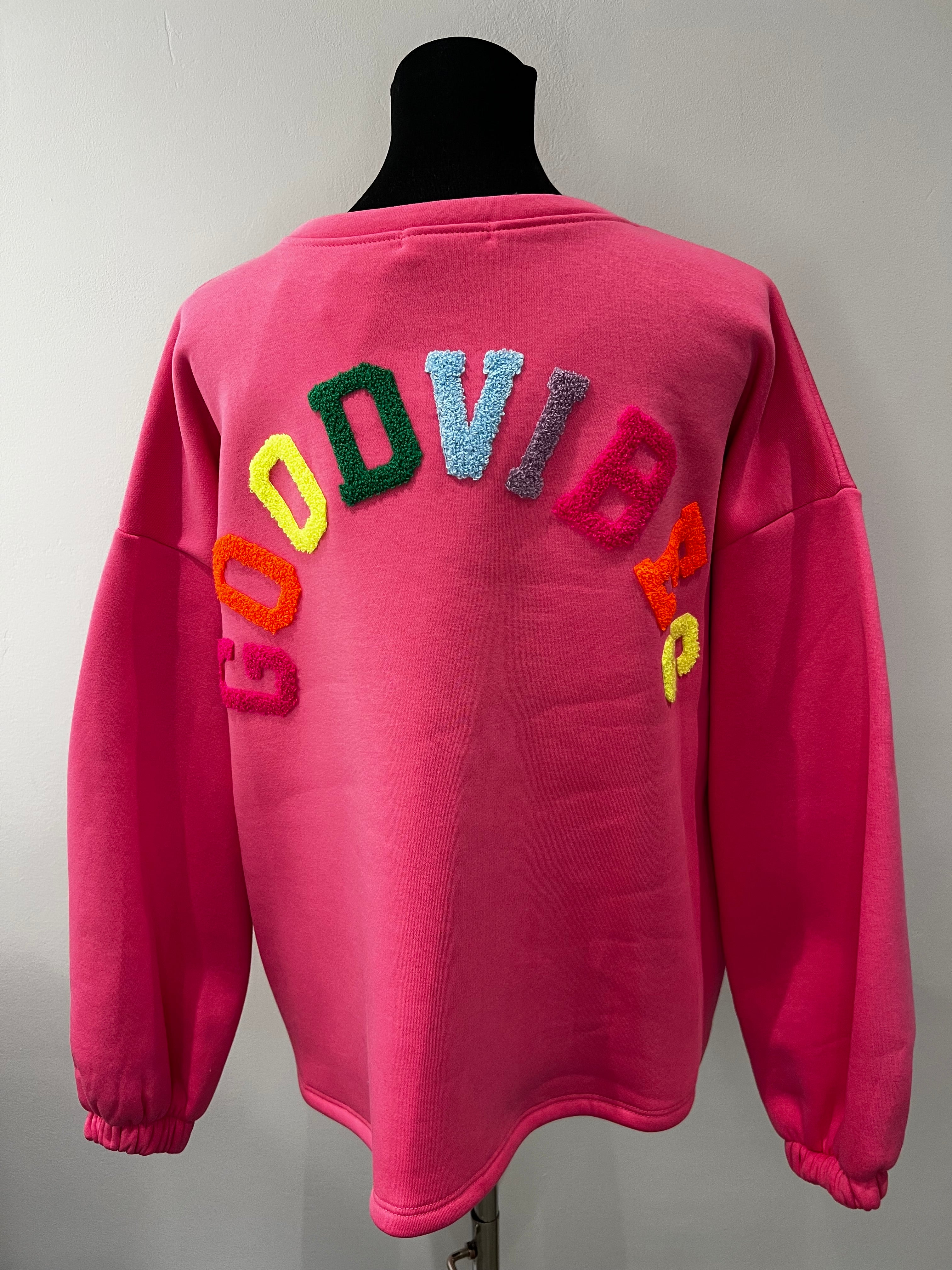 Oversize Sweatshirt Goodvibes