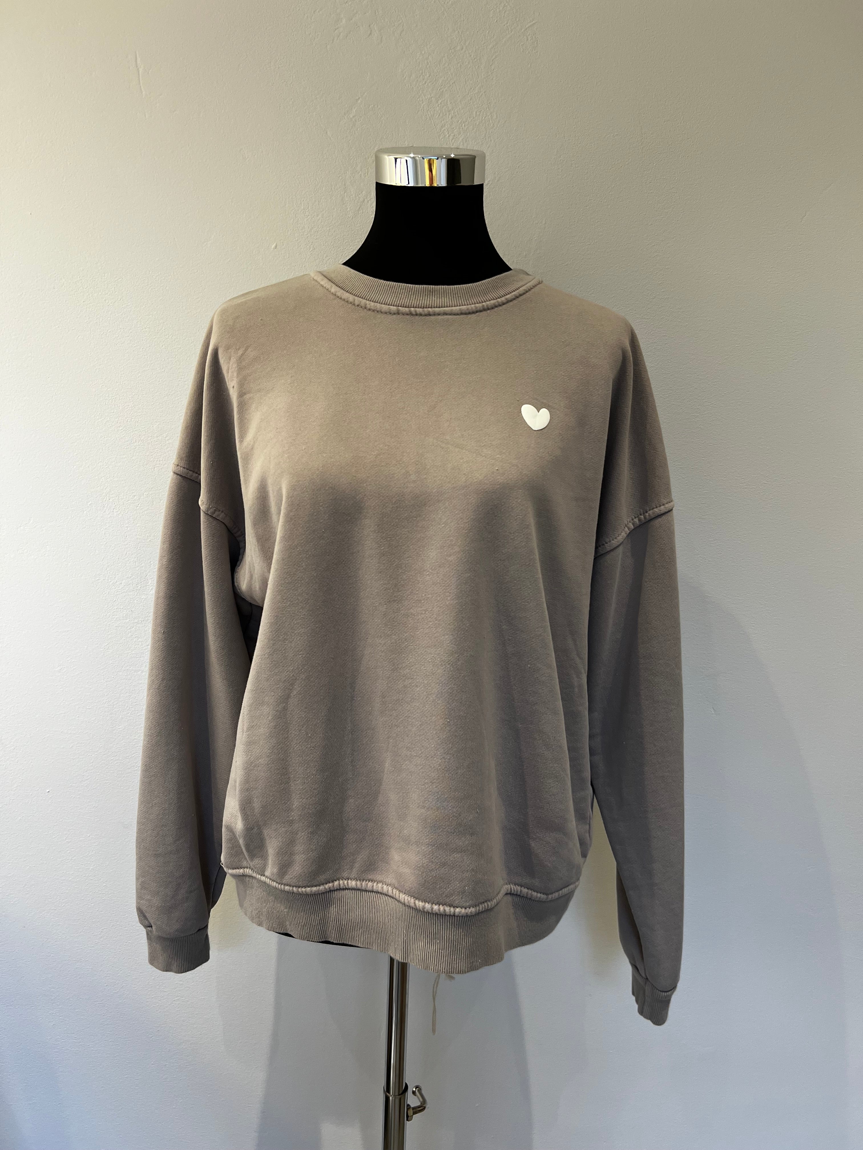 Sweatshirt Herz minimal