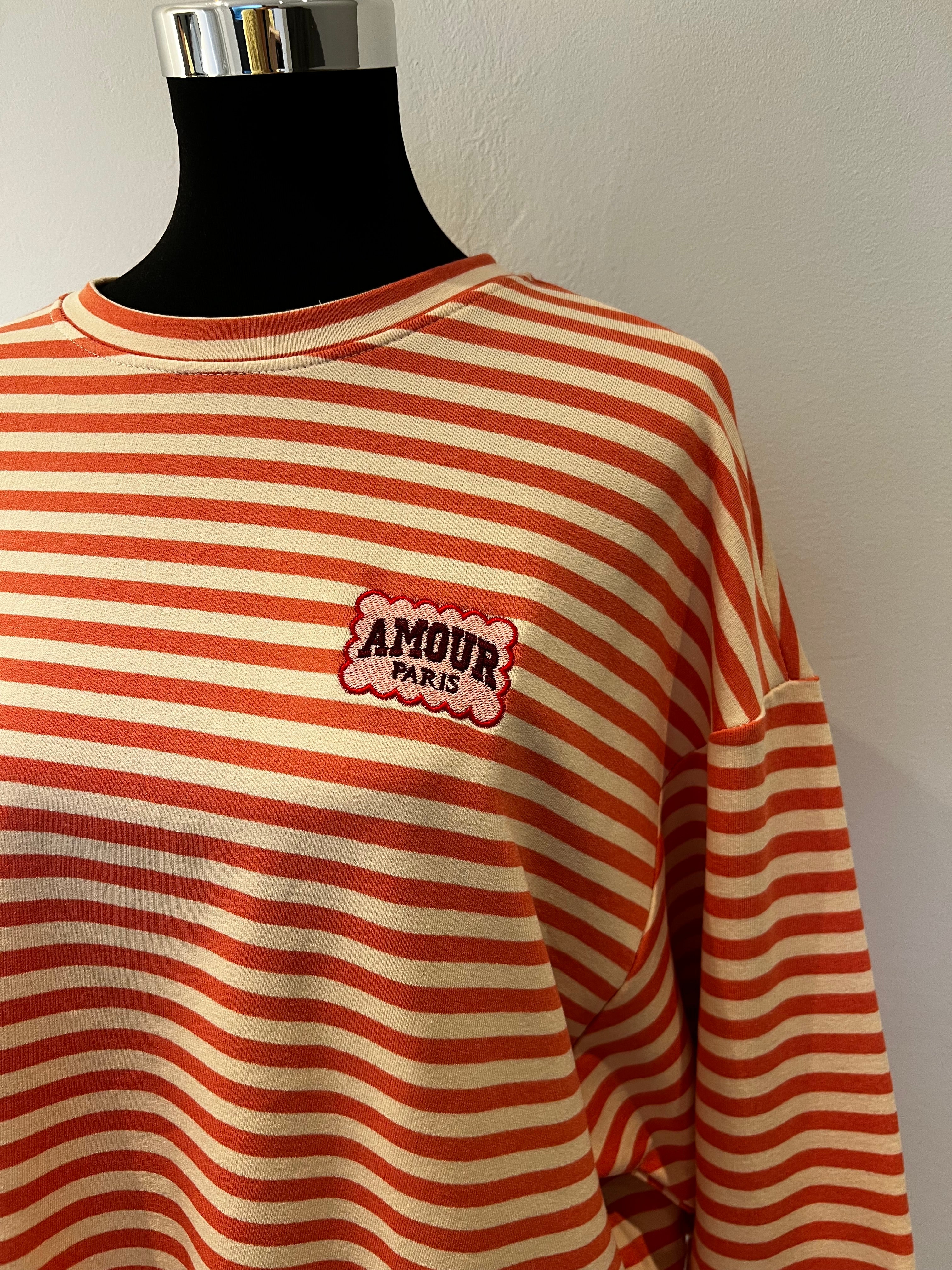 Langarmshirt „Amour Paris“