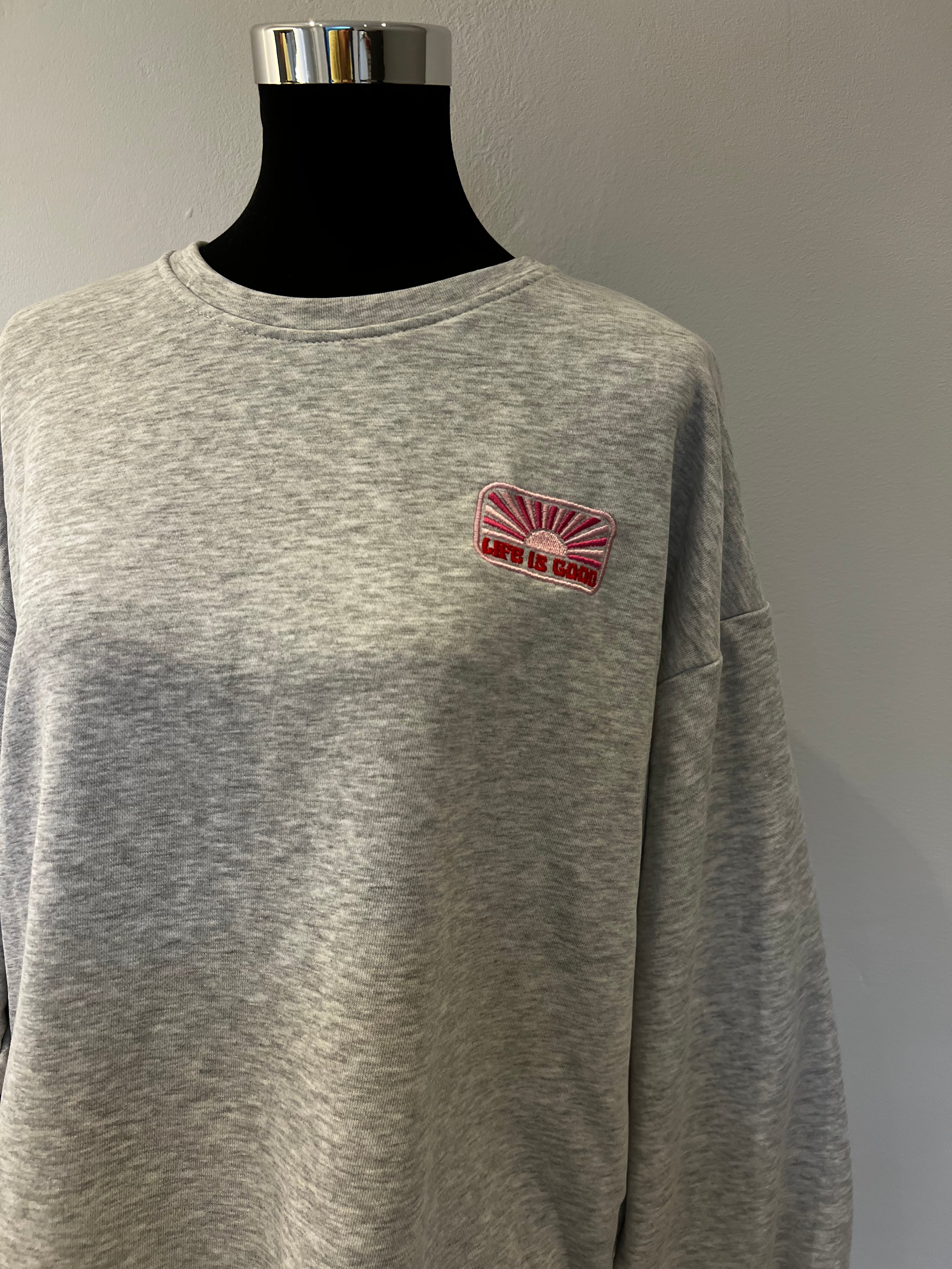 Sweatshirt „Life is Good“