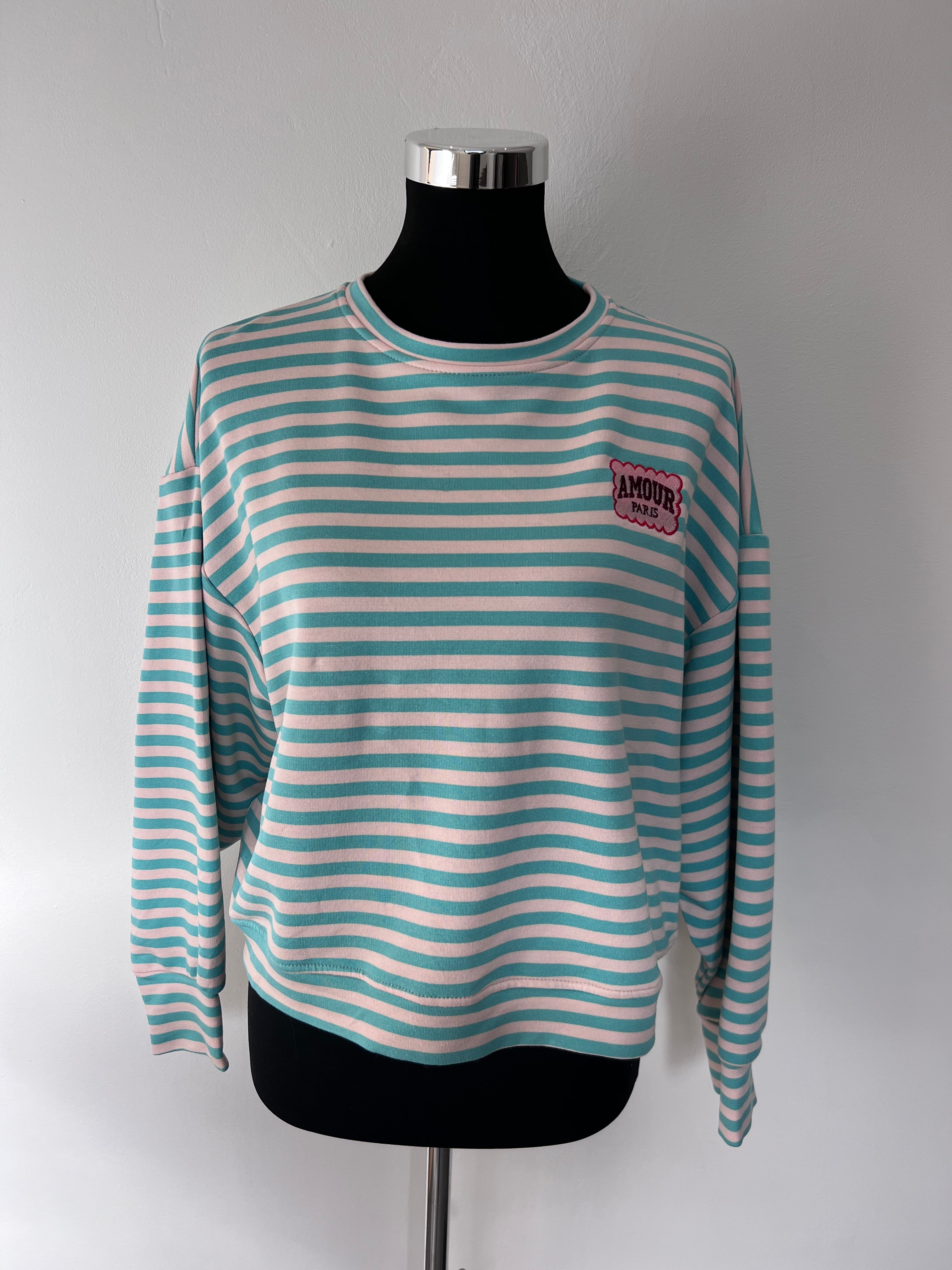 Langarmshirt „Amour Paris“