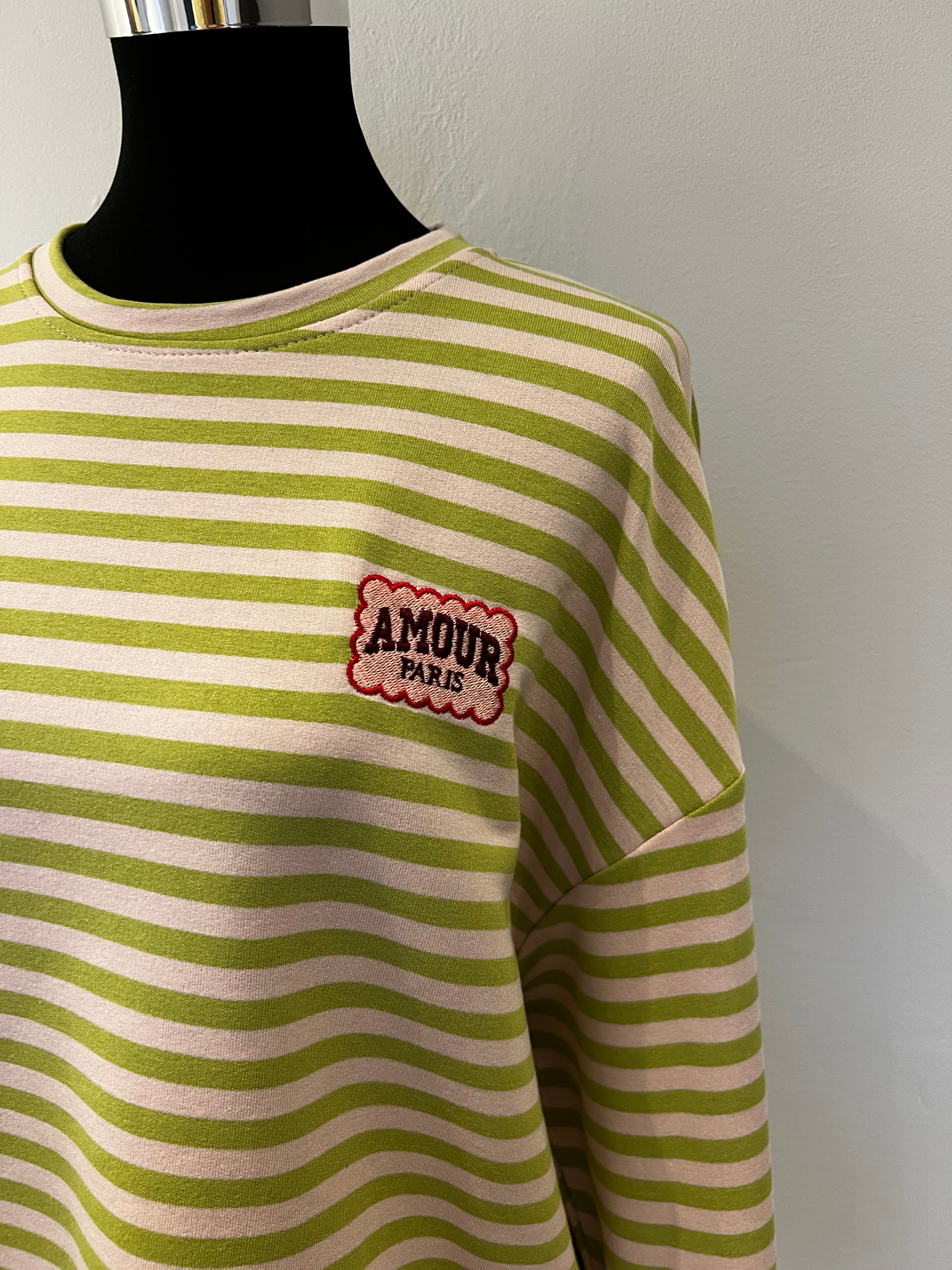 Langarmshirt „Amour Paris“