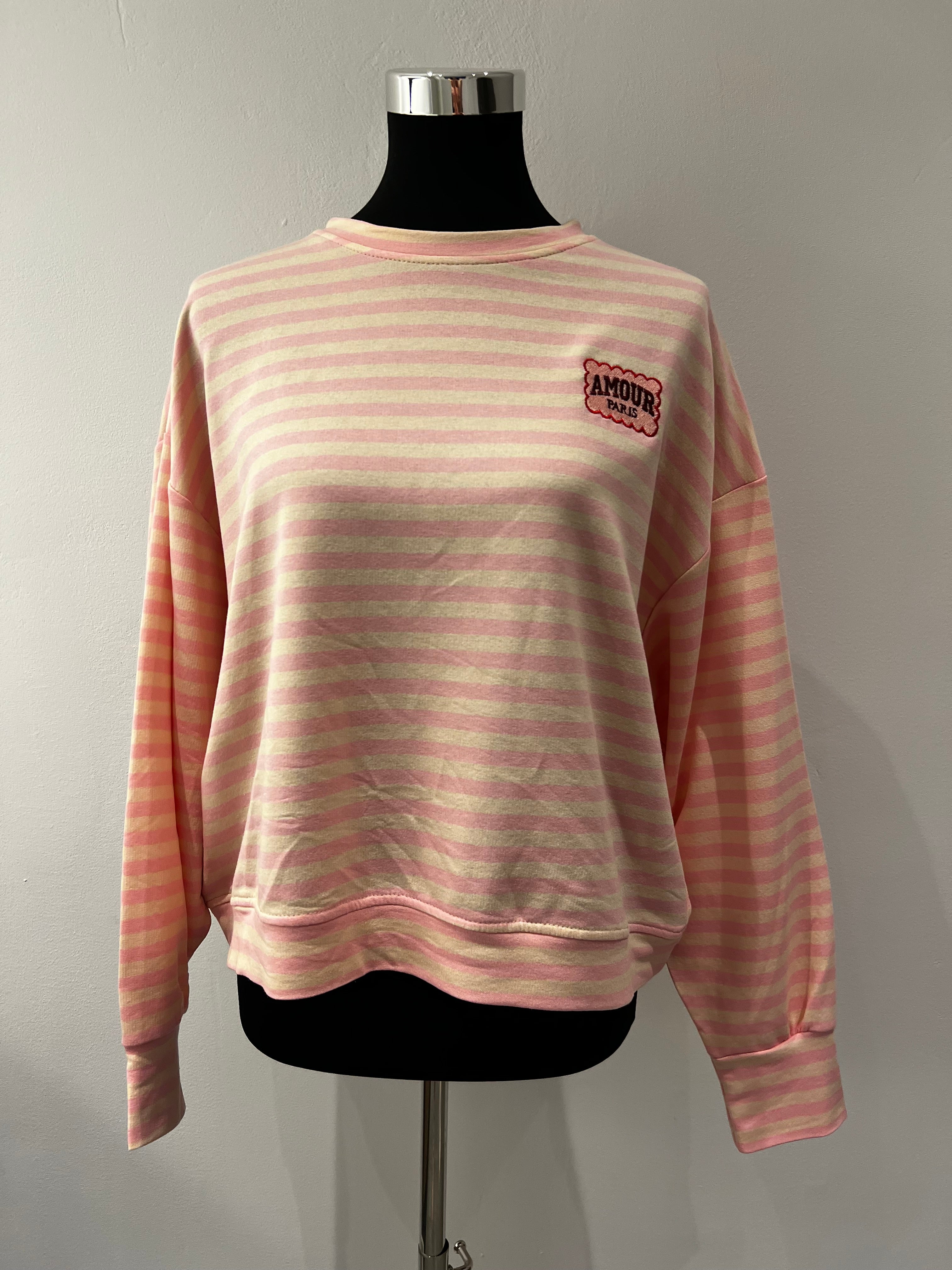 Langarmshirt „Amour Paris“