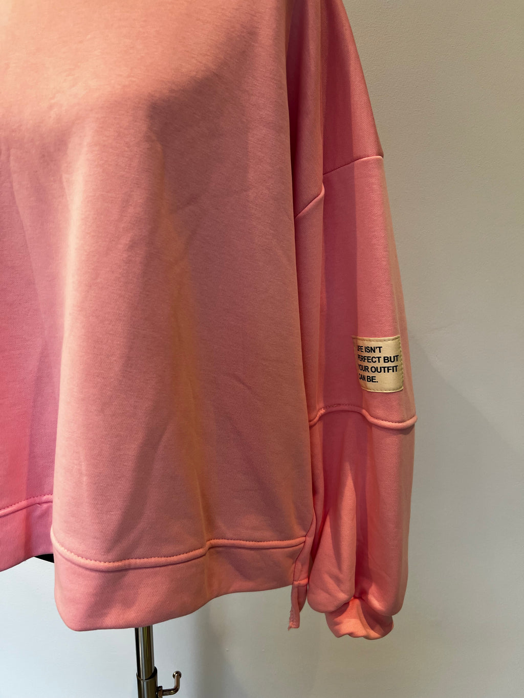 Sweatshirt „Life isn‘t perfect…“