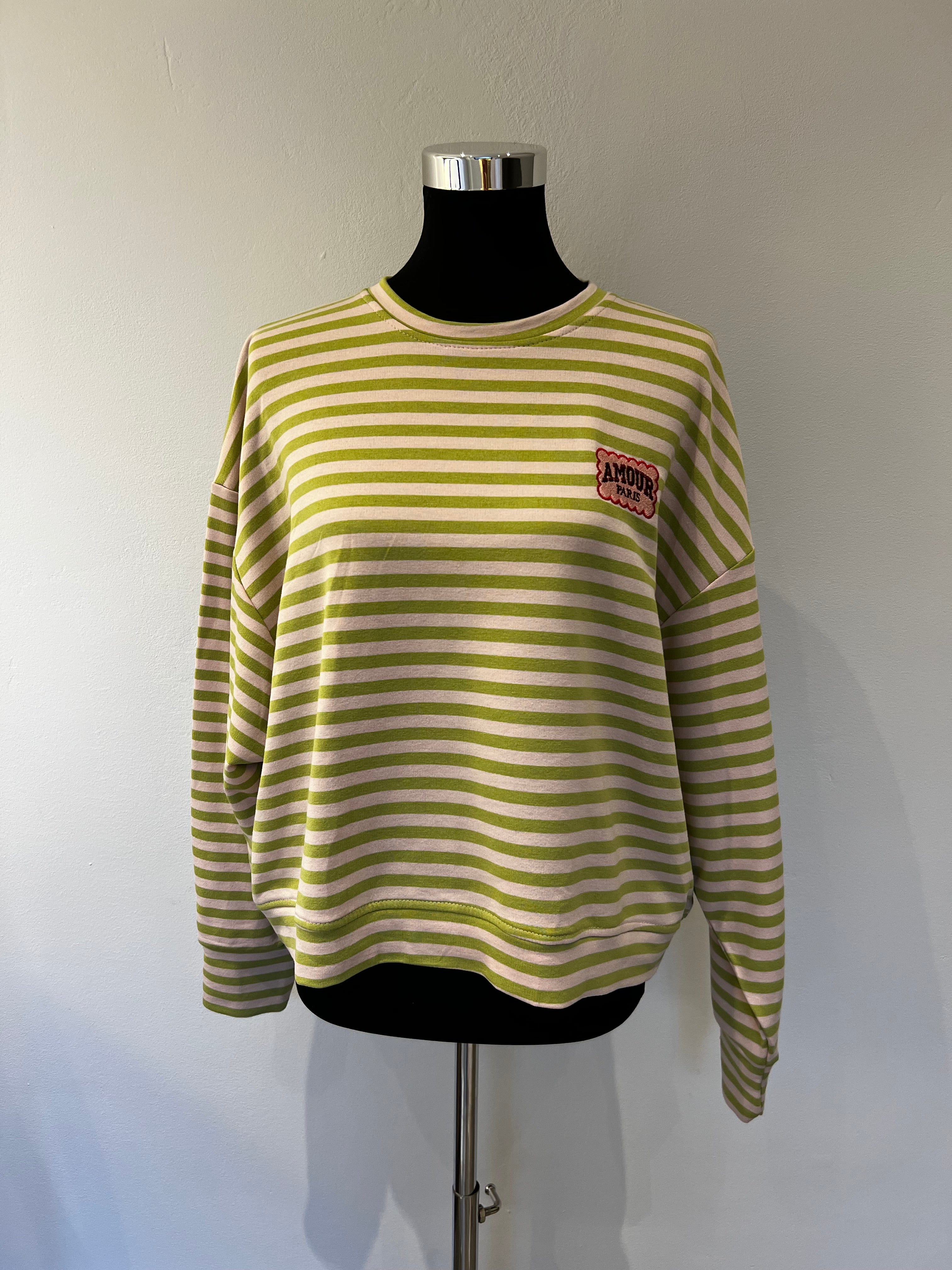 Langarmshirt „Amour Paris“