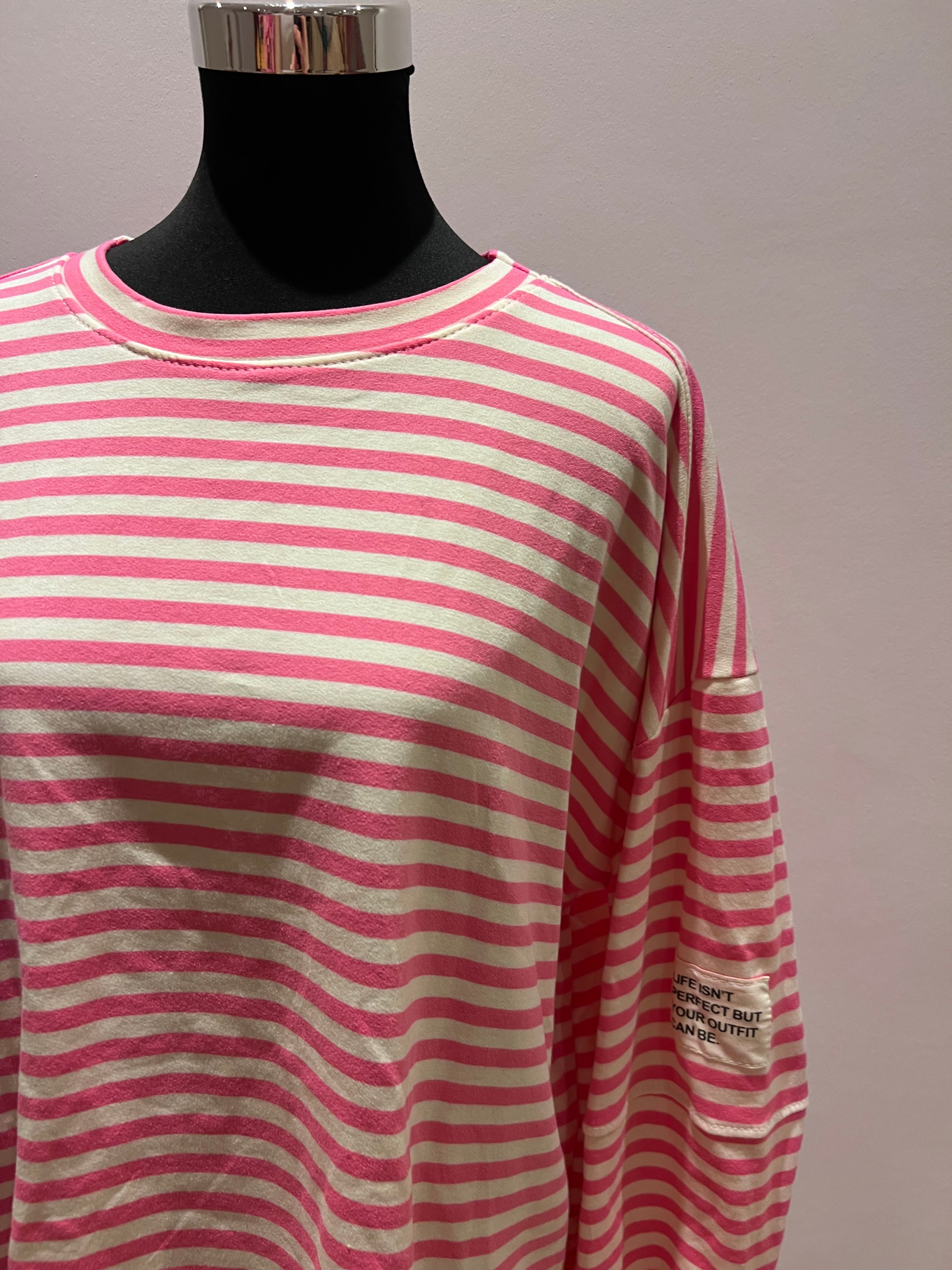 Langarmshirt „Life isn‘t Perfect…“