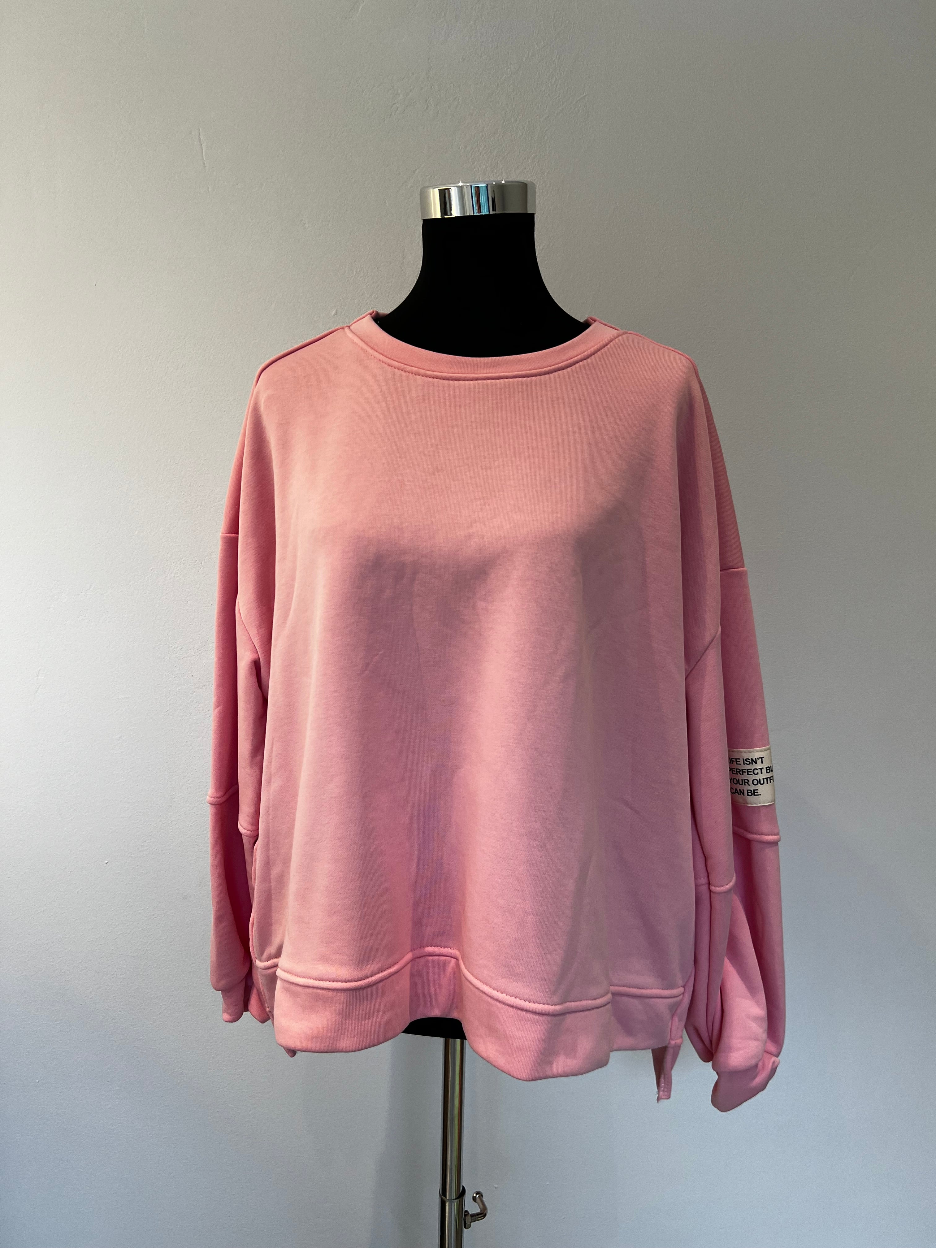 Sweatshirt „Life isn‘t perfect…“