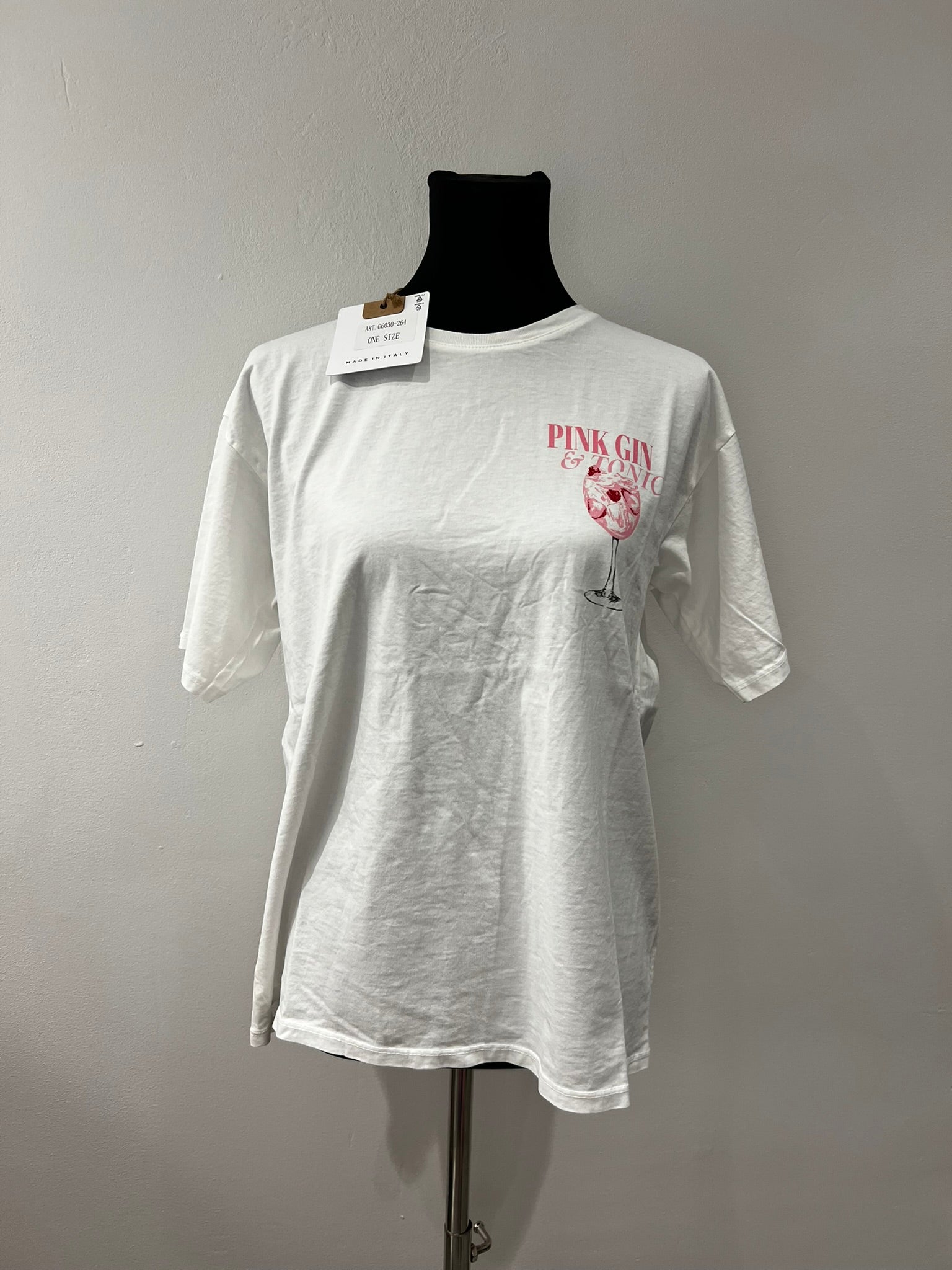 T-Shirt Pink Gin & Tonic