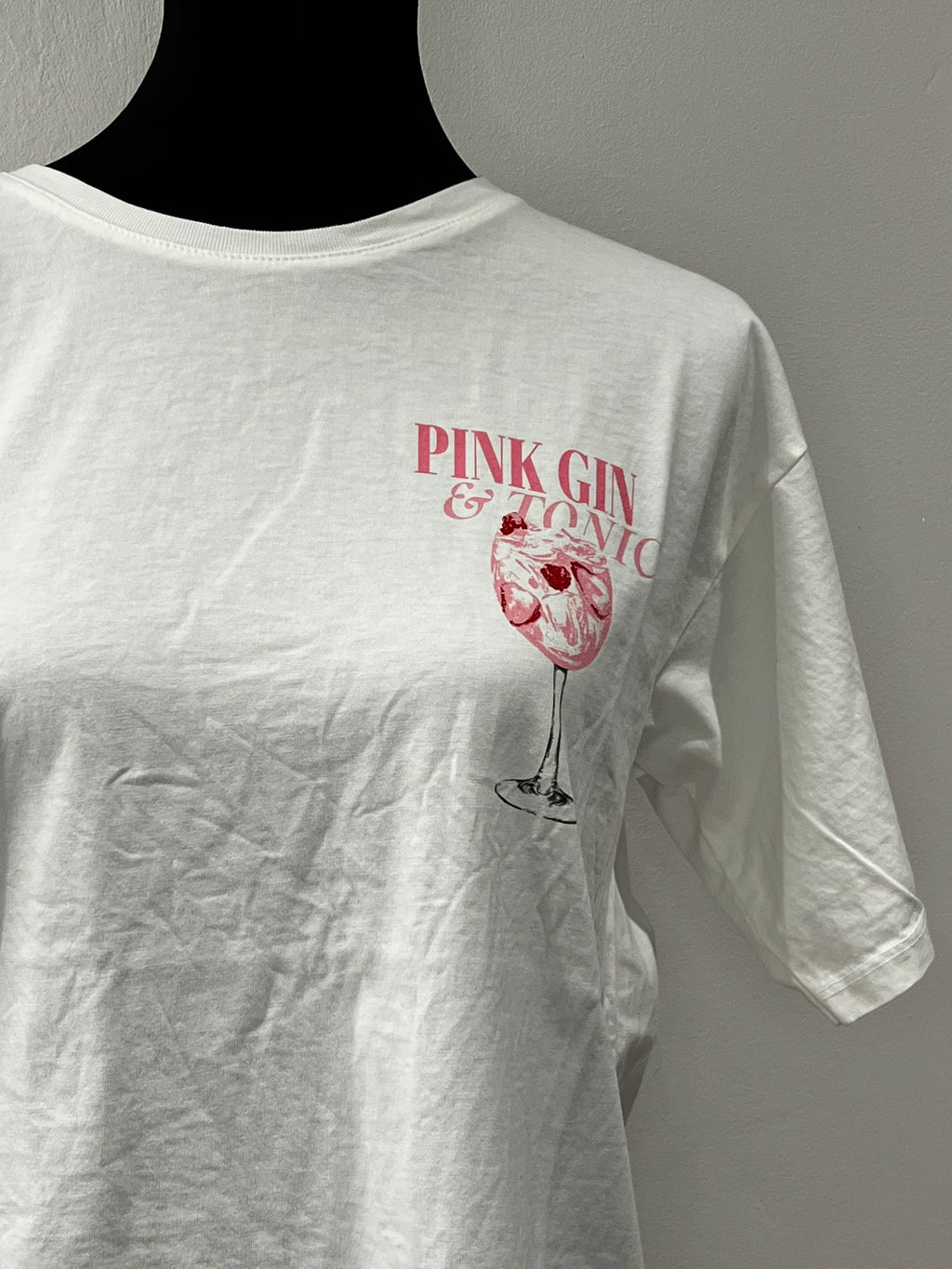 T-Shirt Pink Gin & Tonic
